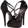 Black Metallic Adrienne Maloof Yvonne for Women (Size 8)