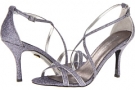 Pewter Glitter Adrienne Maloof Yalena for Women (Size 7.5)