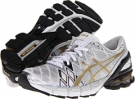 White/Gold/Silver ASICS Gel-Kinsei 5 for Women (Size 6)