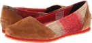 Elk/Bright Red SOREL Yaquina Moc for Women (Size 5)