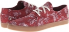 Red Canvas 2 Volcom Lo Fi for Men (Size 10)