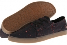 Red Drip/Splatter Stone Print Poly Volcom Lo Fi for Men (Size 11.5)