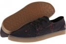 Red Drip/Splatter Stone Print Poly Volcom Lo Fi for Men (Size 9)