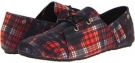 Plaid Red Volcom Soul Mates for Women (Size 8)