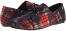 Plaid Red Volcom Soul Mates for Women (Size 9)