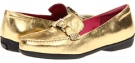 Gold Leather Isaac Mizrahi New York Cady for Women (Size 9.5)
