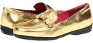 Gold Leather Isaac Mizrahi New York Cady for Women (Size 7)