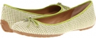 Natural/Lime Isaac Mizrahi New York Faun for Women (Size 9)