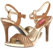 Rustic Tan/Gold Isaac Mizrahi New York Belle for Women (Size 8)