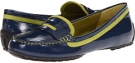 Navy/Dark Chartreuse Isaac Mizrahi New York Prisha for Women (Size 5.5)