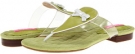 Lime/Clear/White Isaac Mizrahi New York Callie for Women (Size 8.5)