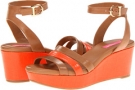 Rustic Tan/Orange Isaac Mizrahi New York Treva for Women (Size 9)