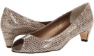 Taupe Print Vaneli Baxter for Women (Size 8.5)