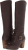 Dark Brown Forty Leather Timberland Earthkeepers Trenton Tall Boot for Women (Size 10)