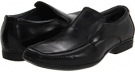 Black Leather Steve Madden Adi for Men (Size 8)