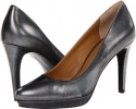 Grey Leather Nine West Beautie for Women (Size 8.5)