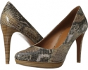 Taupe Multi Synthetic 2 Nine West Beautie for Women (Size 8.5)