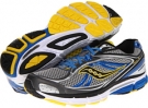 Grey/Blue/Yellow Saucony Omni 12 for Men (Size 9.5)