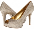 Gold Fabric Nine West Camya for Women (Size 11)