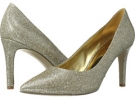 Gold Fabric Nine West Charly for Women (Size 8.5)