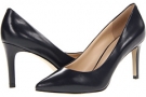 Navy Leather Nine West Charly for Women (Size 7)