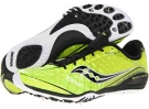 Citron/Black Saucony Shay XC3 Spike for Men (Size 7.5)