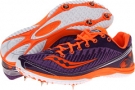 Purple/Vizipro Orange Saucony Kilkenny XC5 Spike W for Women (Size 7.5)