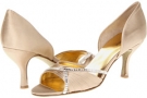 Light Gold Satin Nine West Quorra for Women (Size 9.5)