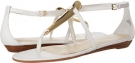 White Leather Nine West Weslie for Women (Size 6)