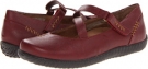 Wineberry VIONIC with Orthaheel Technology Myla Asymmetrical Flat for Women (Size 5)