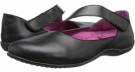 Black VIONIC with Orthaheel Technology Seville Flat for Women (Size 8)