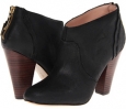 Black Oil Cow Suede Betsey Johnson Jensen for Women (Size 9)