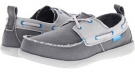 Charcoal/Light Grey Crocs Walu Canvas Deck Shoe for Men (Size 7)