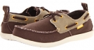 Espresso/Stucco Crocs Walu Canvas Deck Shoe for Men (Size 13)