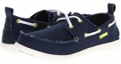 Navy/White Crocs Walu Canvas Deck Shoe for Men (Size 12)