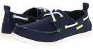 Navy/White Crocs Walu Canvas Deck Shoe for Men (Size 7)