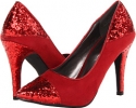 Red Suede Romantic Soles Tabby for Women (Size 7.5)