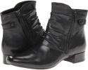 Black Full Grain Leather Earth Wickwire for Women (Size 7.5)