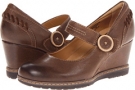 Brown Tumbled Full Grain Leather Earth Northstar for Women (Size 6.5)