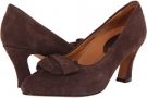 Dark Taupe Suede Earthies Prantini for Women (Size 8)