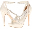 Ivory Satin David Tutera Cascade for Women (Size 9)