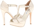 Ivory Satin David Tutera Joy for Women (Size 8.5)