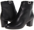 Black Smooth Rockport Phaedra Bootie for Women (Size 7)