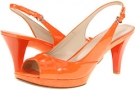 Orange Patent Nine West 7Kalner for Women (Size 7)