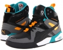 Black/Steel Gray/Zinnia/Blue Grass PUMA Future Trinomic Slipstream Lite for Men (Size 9)