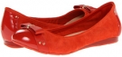 Cinnabar Suede/Patent Cole Haan Air Monica Ballet for Women (Size 6.5)