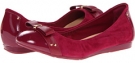 Winery Suede/Patent Cole Haan Air Monica Ballet for Women (Size 9.5)