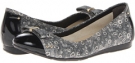 Black And White Ring Lizard Print/Black Patent Cole Haan Air Monica Ballet for Women (Size 9.5)