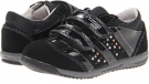 Black/Black Cow Silk Primigi Kids B.Jogging G9 for Kids (Size 6.5)