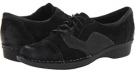 Black Suede Clarks England Whistle Estate for Women (Size 7)